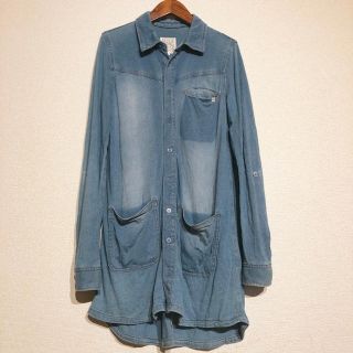 ビラボン(billabong)のBILLABONG ビラボン デニムワンピース デニムシャツ(シャツ/ブラウス(長袖/七分))