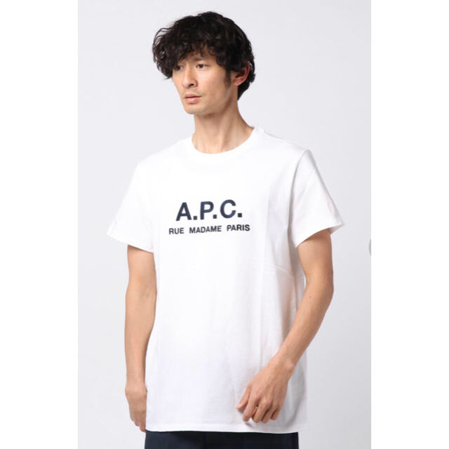 A.P.C(アーペーセー)の【未使用】A.P.C.半袖Tシャツ メンズM(日本人メンズL)apcアーペーセー メンズのトップス(Tシャツ/カットソー(半袖/袖なし))の商品写真