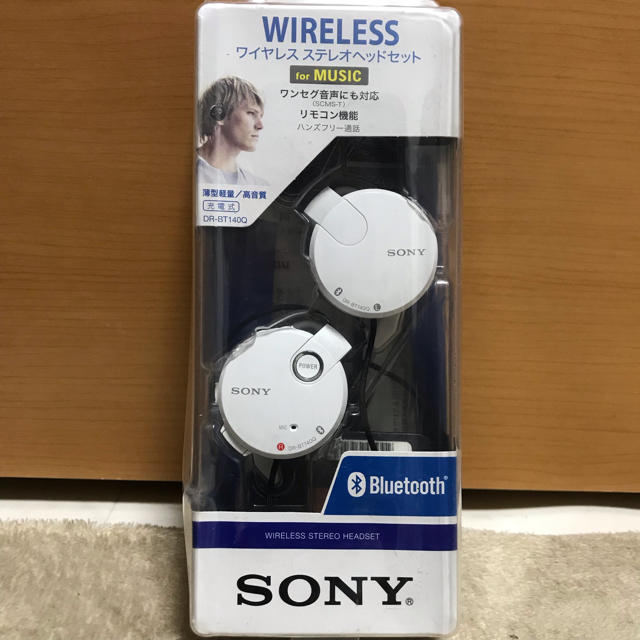 ＊未使用＊SONY＊ワイヤレスヘッドホン＊DR-BT140Q＊