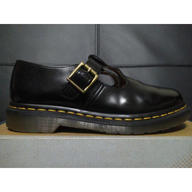 Dr.Martens(ドクターマーチン)のDr.Martens POLLEY UK4 黒 メリージェーン Tストラップ レディースの靴/シューズ(ローファー/革靴)の商品写真