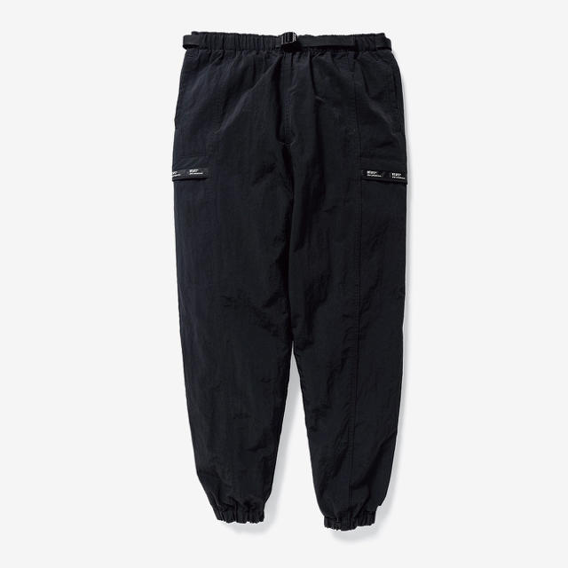 19SS WTAPS TRACKS /TROUSERS. NYLON. ブラック