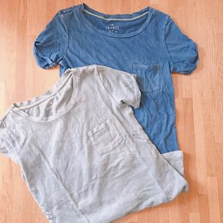 アメリカンイーグル(American Eagle)の【American Eagle】ポケットTシャツ 2枚(Tシャツ(半袖/袖なし))