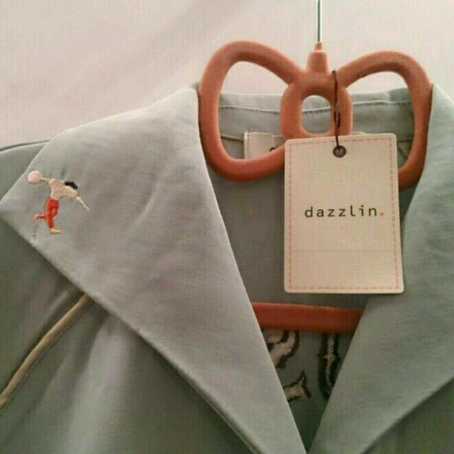 dazzlin(ダズリン)の新品dazzlin♡ボーリング刺繍シャツ レディースのトップス(シャツ/ブラウス(半袖/袖なし))の商品写真