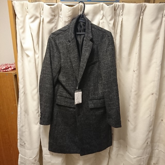 TAKEO KIKUCHI(タケオキクチ)のタケオキクチ  チェスター  コート メンズのジャケット/アウター(チェスターコート)の商品写真