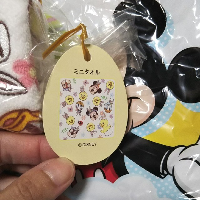 Disney(ディズニー)のイースター2019 ディズニーシー うさぴよ ミニタオル 新品未開封 可愛い エンタメ/ホビーのおもちゃ/ぬいぐるみ(キャラクターグッズ)の商品写真