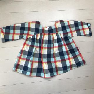 ベビーギャップ(babyGAP)のチェック チュニック ブラウス GAP 90(ブラウス)