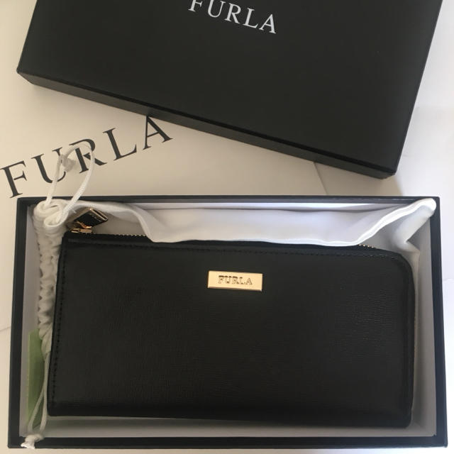 新品未使用 フルラ FURLA 財布 長財布 L字ファスナー ブラック