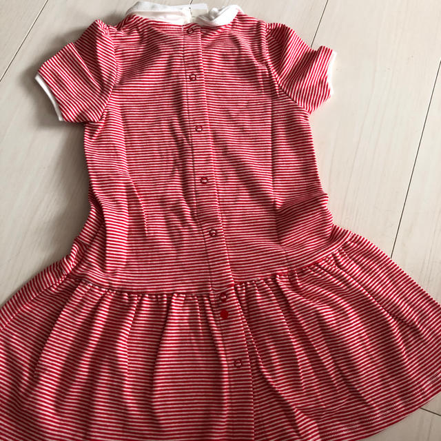 PETIT BATEAU(プチバトー)のプチバトー ワンピース 86cm キッズ/ベビー/マタニティのキッズ服女の子用(90cm~)(ワンピース)の商品写真