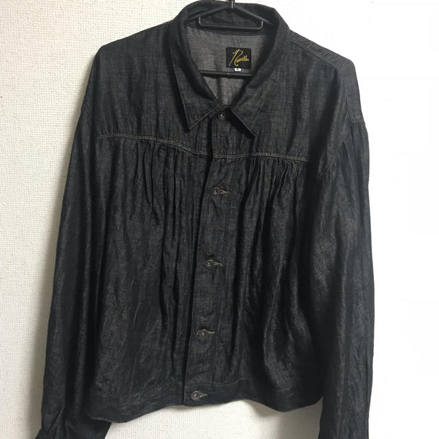 Needles(ニードルス)のneedles gathered jean jacket 6.5oz  メンズのジャケット/アウター(Gジャン/デニムジャケット)の商品写真