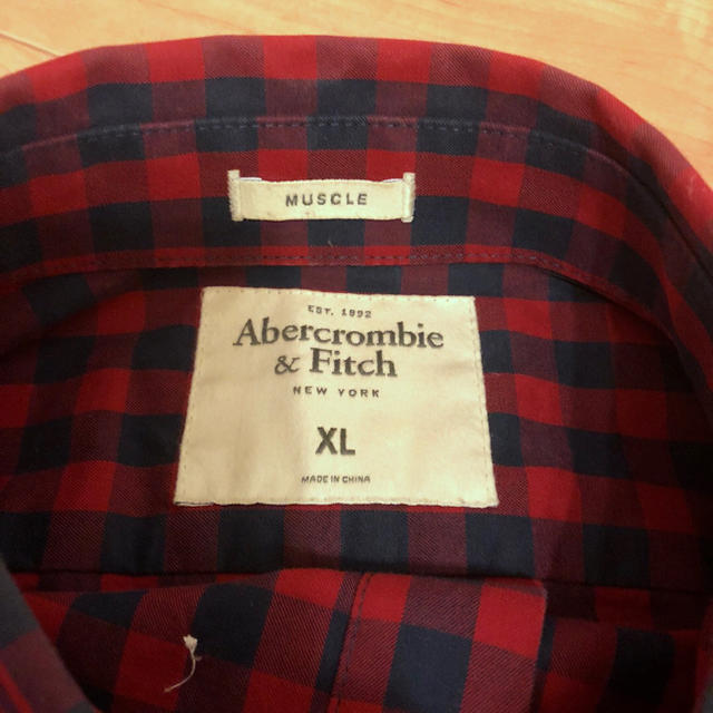 Abercrombie&Fitch(アバクロンビーアンドフィッチ)のアバクロ❤️チェックシャツ メンズのトップス(シャツ)の商品写真