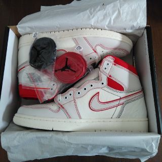 ナイキ(NIKE)の新品 27 NIKE AIRJORDAN 1 ファントム レッド エアジョーダン(スニーカー)