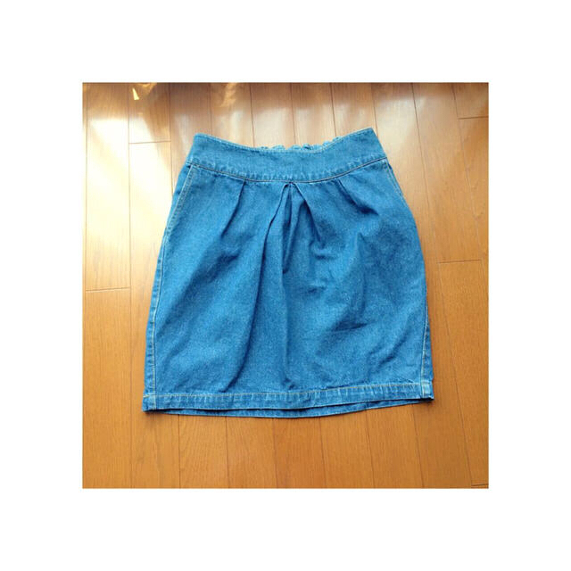w closet(ダブルクローゼット)の○デニムタイトスカート○ レディースのスカート(ひざ丈スカート)の商品写真