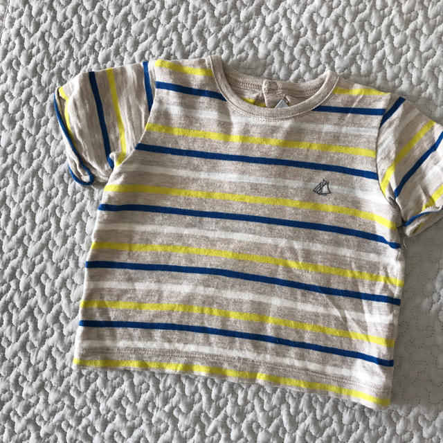 PETIT BATEAU(プチバトー)のプチバトー＊Tシャツ＊12m キッズ/ベビー/マタニティのベビー服(~85cm)(Ｔシャツ)の商品写真