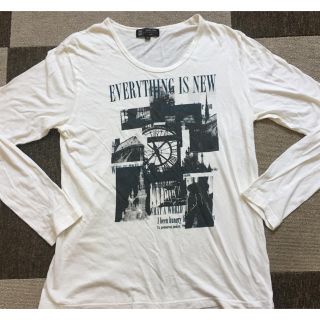 ミッシェルクラン(MICHEL KLEIN)のミッシェルクラン メンズ 長袖 Tシャツ 美品 48 XLサイズ(Tシャツ/カットソー(七分/長袖))