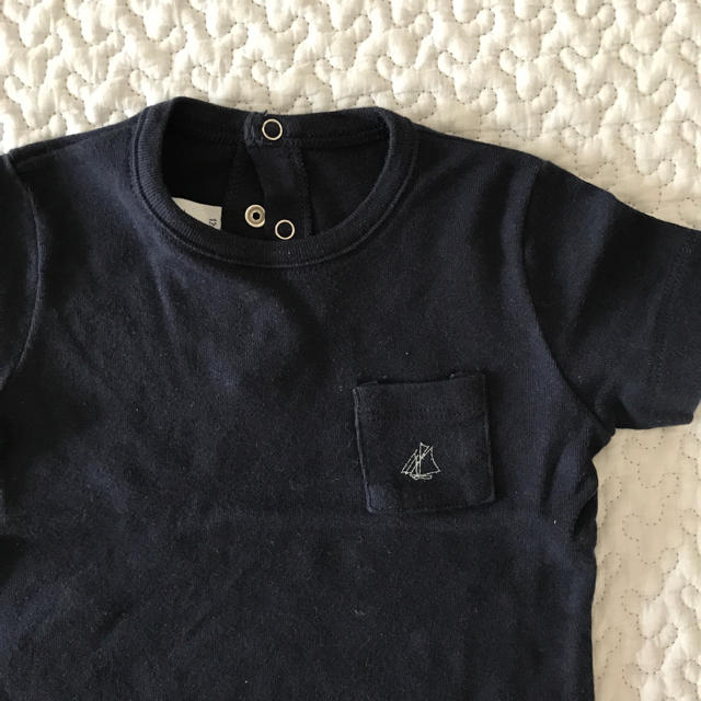 PETIT BATEAU(プチバトー)のプチバトー＊Tシャツ＊12m キッズ/ベビー/マタニティのベビー服(~85cm)(Ｔシャツ)の商品写真