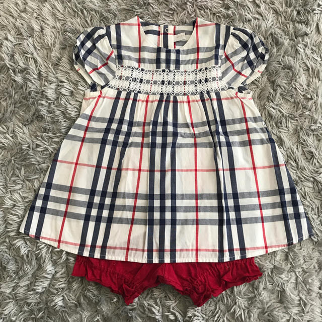 専用☆バーバリーポロシャツワンピース、ブルマつき36Mキッズ服女の子用(90cm~)