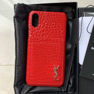 サンローラン(Saint Laurent)の週末限定最終値下げ‼️ 人気！  サンローラン iPhone X ケース(iPhoneケース)