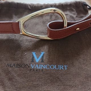 スピックアンドスパン(Spick & Span)の【定価22.680】MAISON VAINCOURT カナグバックルベルト(ベルト)