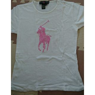 ポロラルフローレン(POLO RALPH LAUREN)のRALPH LAUREN ホワイトTシャツ(Tシャツ(半袖/袖なし))