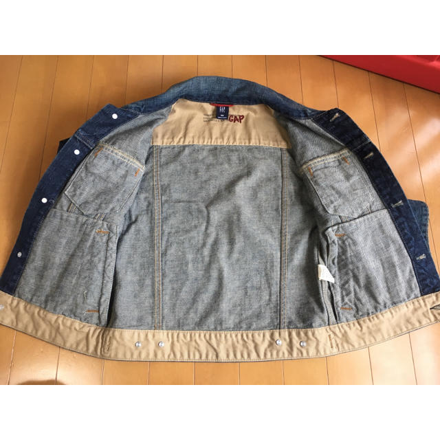 GAP Kids(ギャップキッズ)のキッズ 140 ギャップ Gジャン デニムジャケット☆ キッズ/ベビー/マタニティのキッズ服女の子用(90cm~)(ジャケット/上着)の商品写真