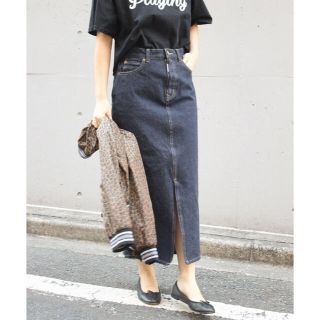 スピックアンドスパン(Spick & Span)の【SOMETHING × Spick】デニムスカート(ロングスカート)