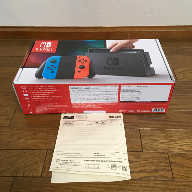 新品 任天堂 スイッチ Nintendo Switch ネオン 本体 納品書有り