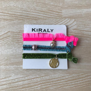 キラリー(KIRALY)の☆お値下げ☆新品 KIRALY ヘアゴム  ブレスレット(ヘアゴム/シュシュ)