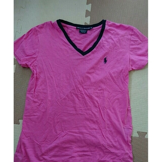 ラルフローレン(Ralph Lauren)のRALPHLAUREN ピンク Tシャツ(Tシャツ(半袖/袖なし))
