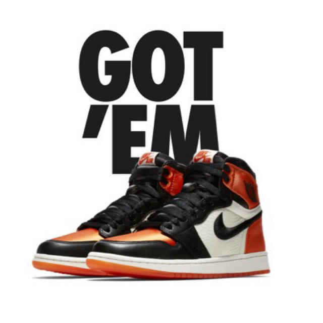 AIR JORDAN1 satin shattered backboard