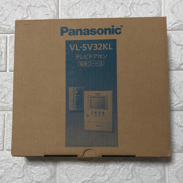 Panasonic(パナソニック)の新品未使用品@パナソニックドアホンVL-SV32KL親機 スマホ/家電/カメラのスマホ/家電/カメラ その他(防犯カメラ)の商品写真