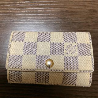 ルイヴィトン(LOUIS VUITTON)のルイヴィトン ダミエ キーケース 6連 ウパ様専用(キーケース)