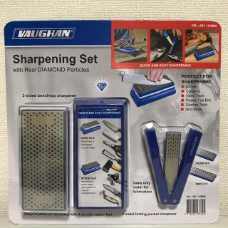 コストコ(コストコ)の新品 ★ VAUGHAN 包丁 刃物 研ぎ器 ダイヤモンド シャープナー(調理道具/製菓道具)