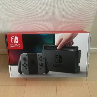 ニンテンドースイッチ(Nintendo Switch)の新品未開封 任天堂 Switch ニンテンドー スイッチ グレー(携帯用ゲーム機本体)