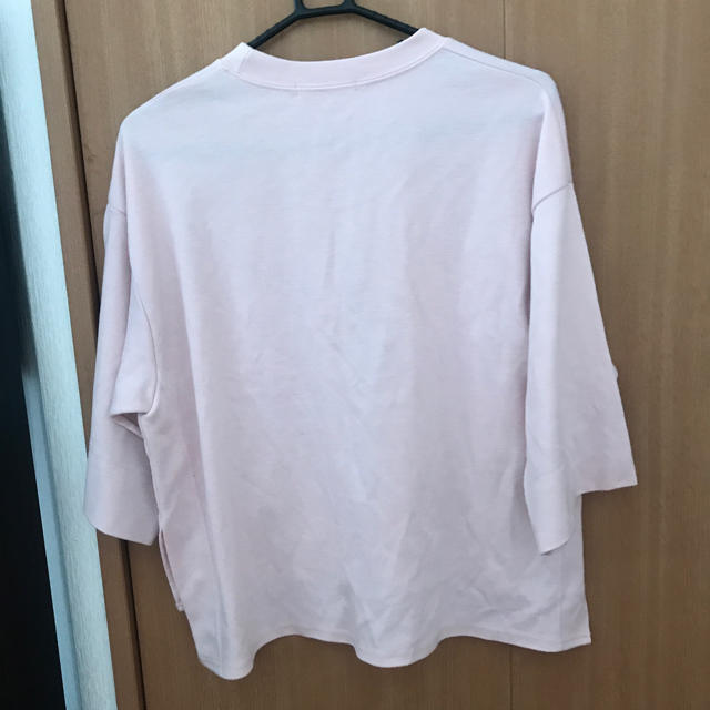 SPINNS(スピンズ)のまりーン♩様 専用  韓国 トップス 七分袖 Tシャツ ピンク レディースのトップス(Tシャツ(長袖/七分))の商品写真