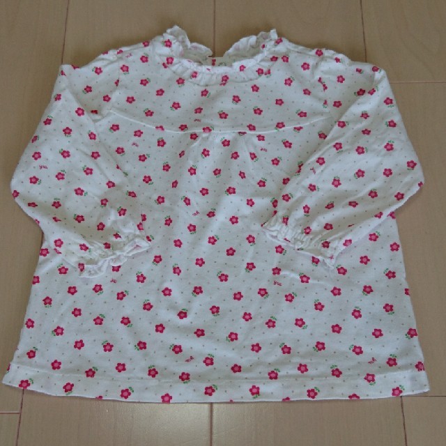 mikihouse(ミキハウス)のﾐｷﾊｳｽ 90㎝ キッズ/ベビー/マタニティのキッズ服女の子用(90cm~)(Tシャツ/カットソー)の商品写真