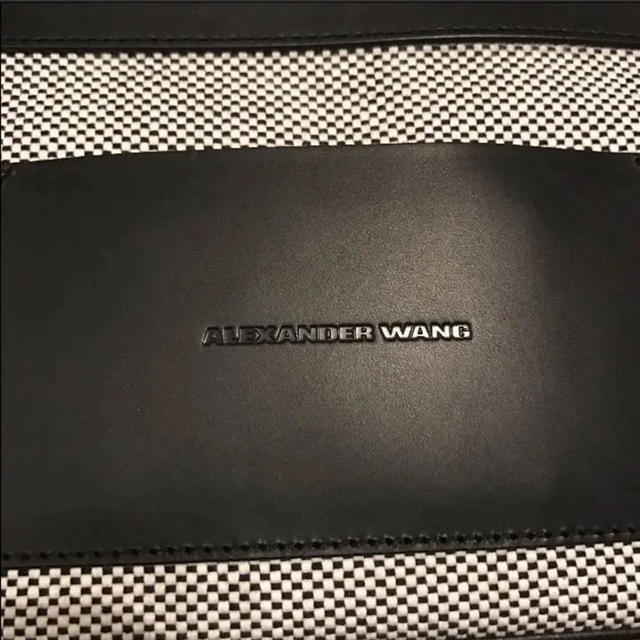 Alexander Wang(アレキサンダーワン)のアレキサンダーワン レザー&キャンバスクラッチ レディースのバッグ(クラッチバッグ)の商品写真