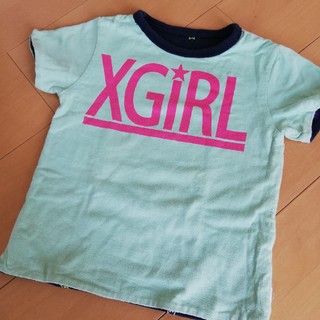 エックスガールステージス(X-girl Stages)のX-girlstages　Tシャツ　95 100(Tシャツ/カットソー)