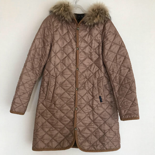 THE SMOCK SHOP - 【 THE SMOCK SHOP 】ファー付き キルティング
