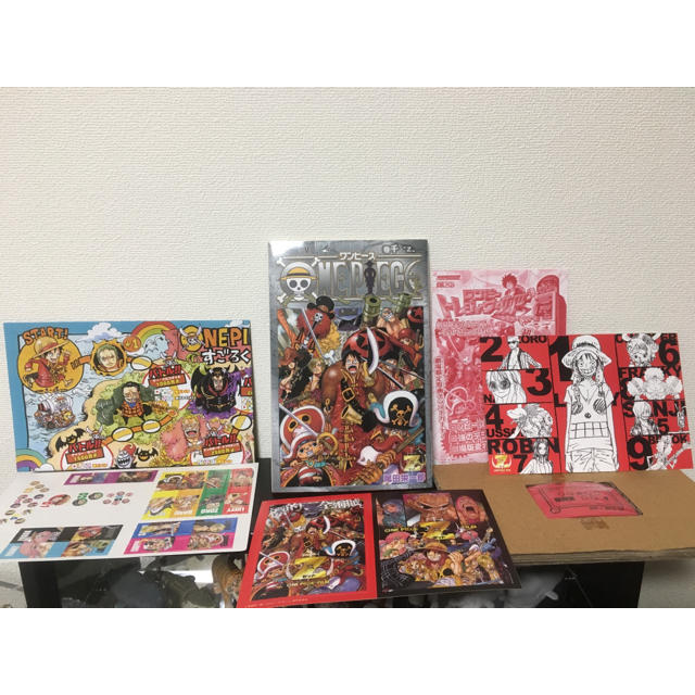 最終値下げ価格！ ONE PIECE 来場者特典 巻零 巻千 エンタメ/ホビーの漫画(少年漫画)の商品写真