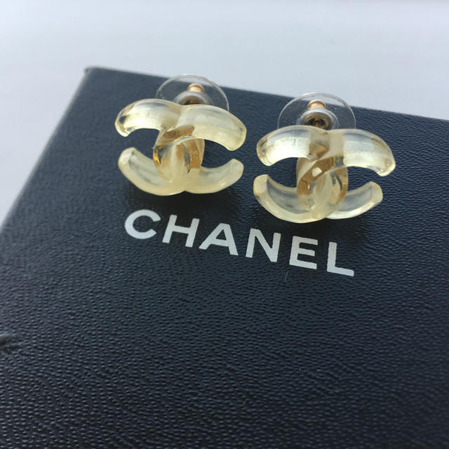 CHANEL - シャネル クリアピアスの通販 by Marie* ｜シャネルならラクマ