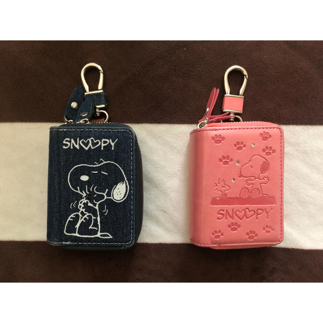 SNOOPY(スヌーピー)のペア スマートキーケース レディースのファッション小物(キーケース)の商品写真