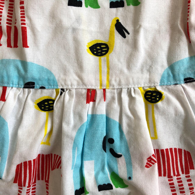 marimekko(マリメッコ)のmarimekko マリメッコ 女の子 ワンピース 90 100 手作り キッズ/ベビー/マタニティのキッズ服女の子用(90cm~)(ワンピース)の商品写真