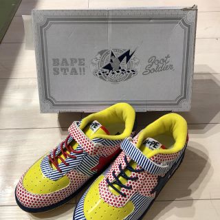 アベイシングエイプ(A BATHING APE)のBAPE  STA KIDS ベイプスタ キッズ(スニーカー)