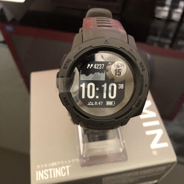 GARMIN Instinct Graphite ガーミン インスティンクト - トレーニング用品