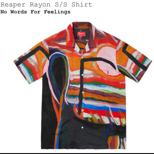 supreme reaper rayon shirt M ローラ着用カラーのサムネイル