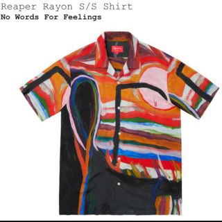 Supreme - supreme reaper rayon shirt M ローラ着用カラーの通販 by ...