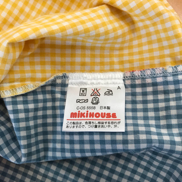 mikihouse(ミキハウス)のミキハウス 130㎝ チェックシャツ キッズ/ベビー/マタニティのキッズ服男の子用(90cm~)(その他)の商品写真