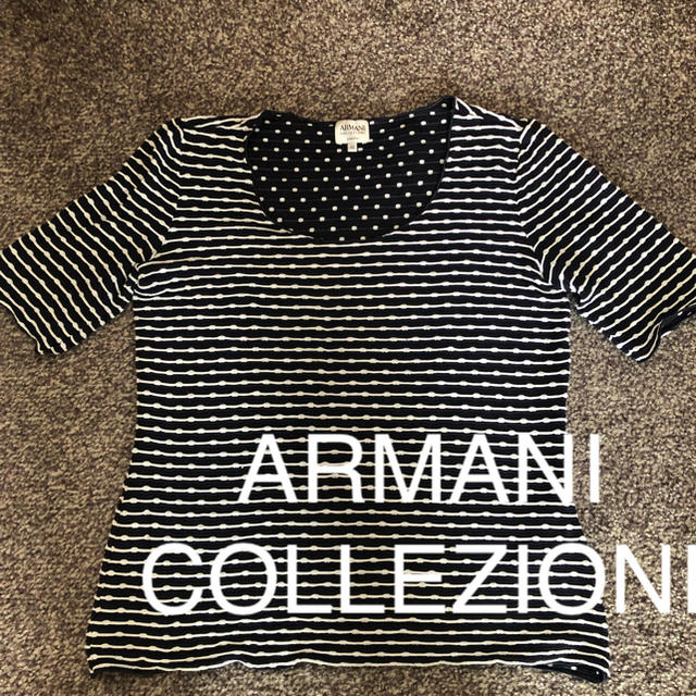 ARMANI COLLEZIONI(アルマーニ コレツィオーニ)のARMANI COLL EZIONI  カットソー レディースのトップス(カットソー(半袖/袖なし))の商品写真