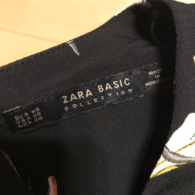 ZARA(ザラ)のZARA♡大人可愛い 花柄 ﾜｲﾄﾞﾊﾟﾝﾂ ｵｰﾙｲﾝﾜﾝ レディースのパンツ(オールインワン)の商品写真