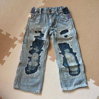 デニムダンガリー(DENIM DUNGAREE)の専用。デニムダンガリー☆ダメージパンツ100(パンツ/スパッツ)